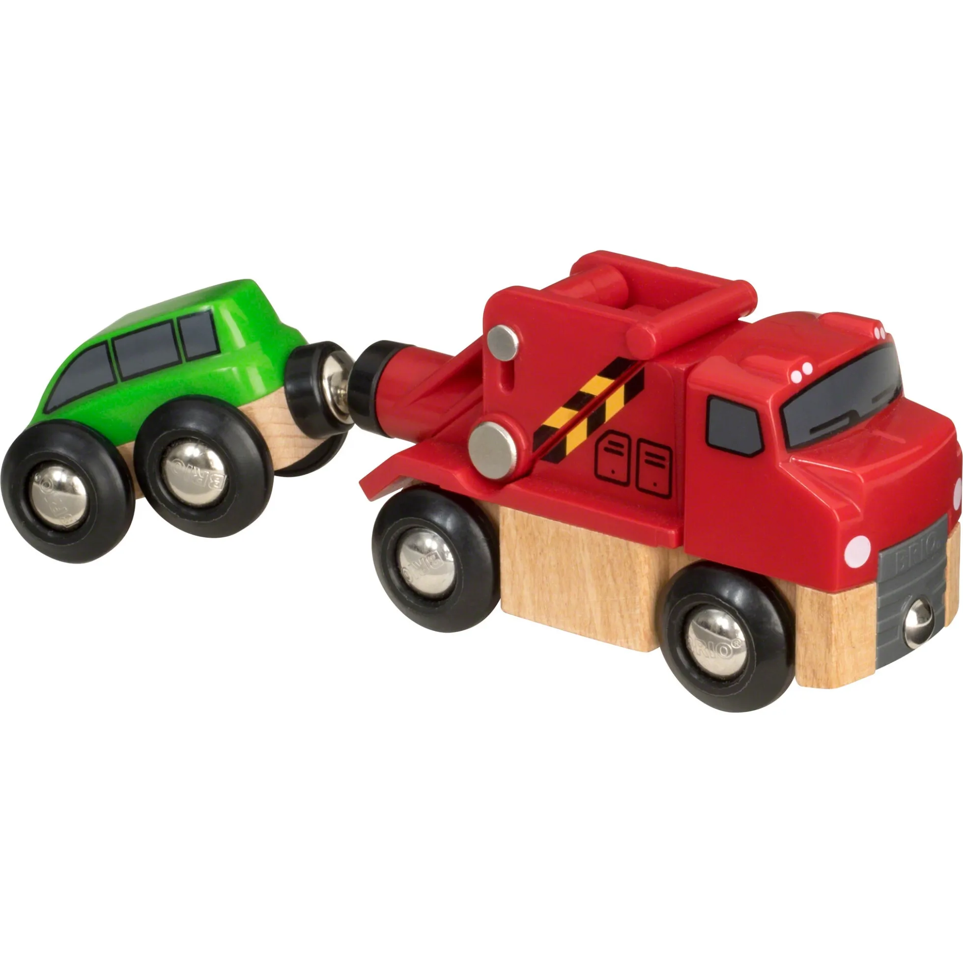 BRIO Kranvogn med bil - BRIO-tog sæt- 33528