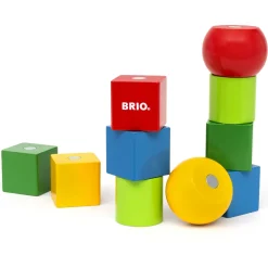 BRIO Magnetiske træklodser - BRIO-klassiker i træ - 30435