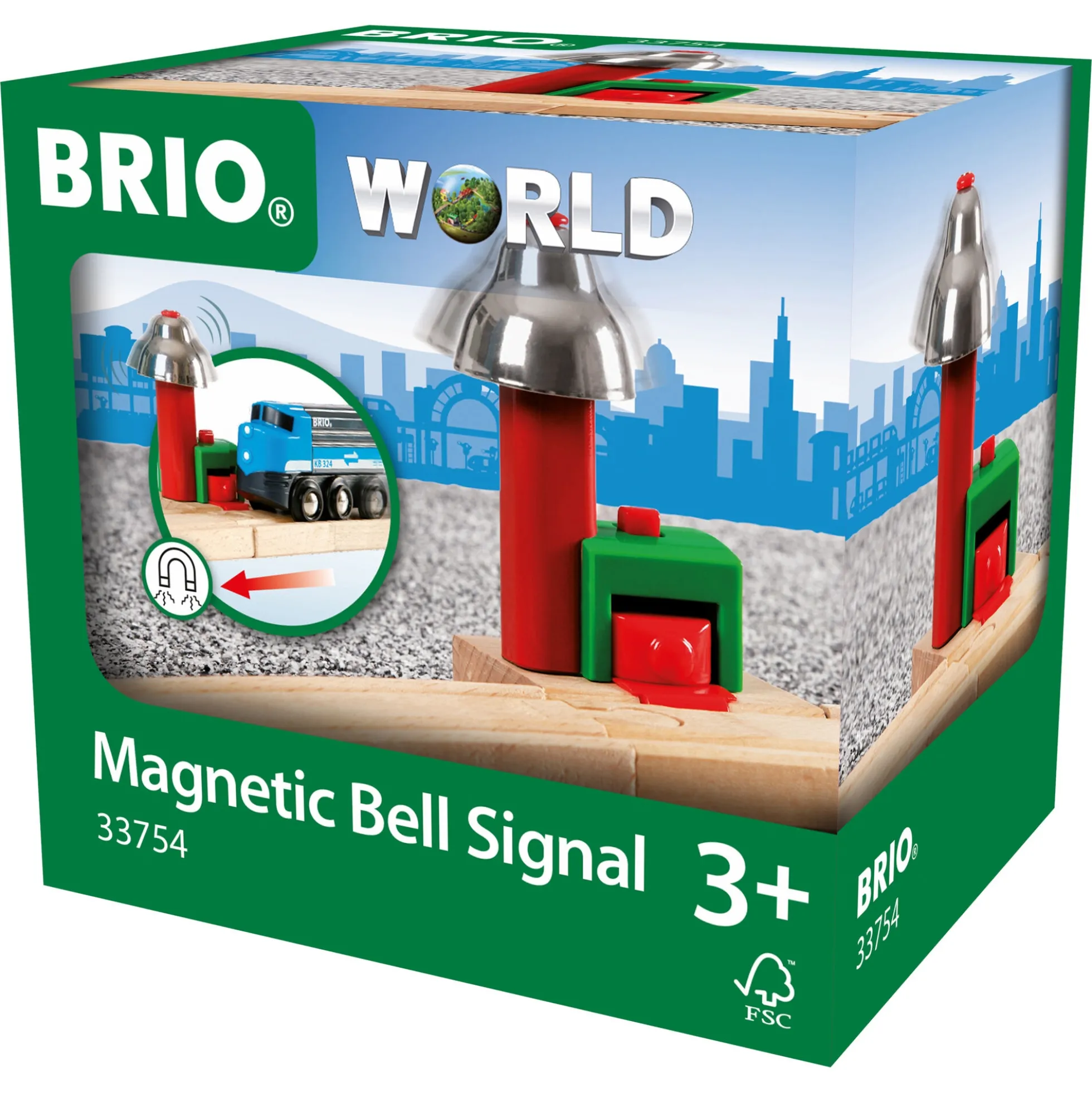 BRIO Magnetstyret lydsignal - BRIO-tog sæt- 33754