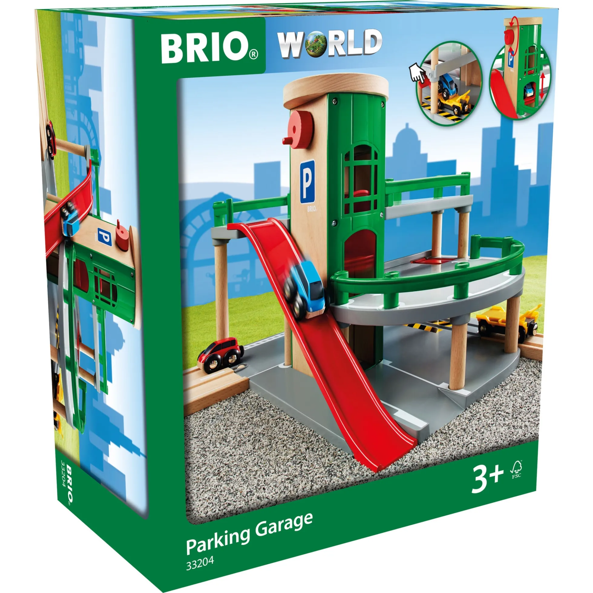 BRIO Parkeringshus - BRIO-togbane sæt- 33204