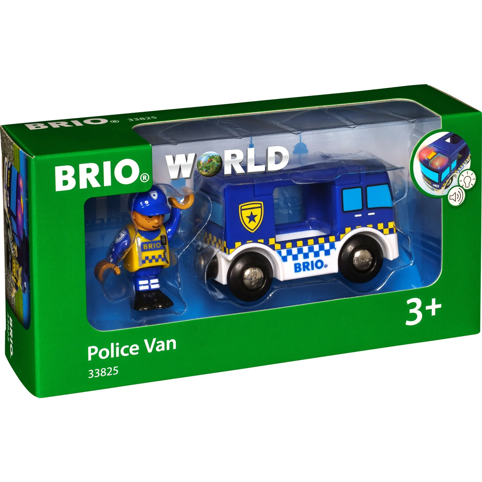 BRIO Politibil - BRIO-tog sæt - 33825