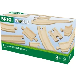 BRIO Skinnesæt, 11 dele - BRIO-togbane sæt- 33401