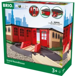 BRIO Stor remise - BRIO-tog sæt- 33736