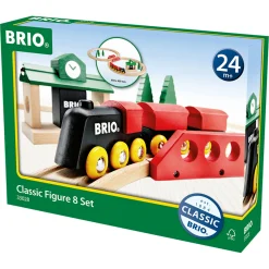BRIO Togbane - Klassisk 8-tals - BRIO-togbane sæt- 33028