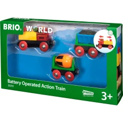 BRIO Tog - Batteridrevet tog - BRIO-tog sæt- 33319
