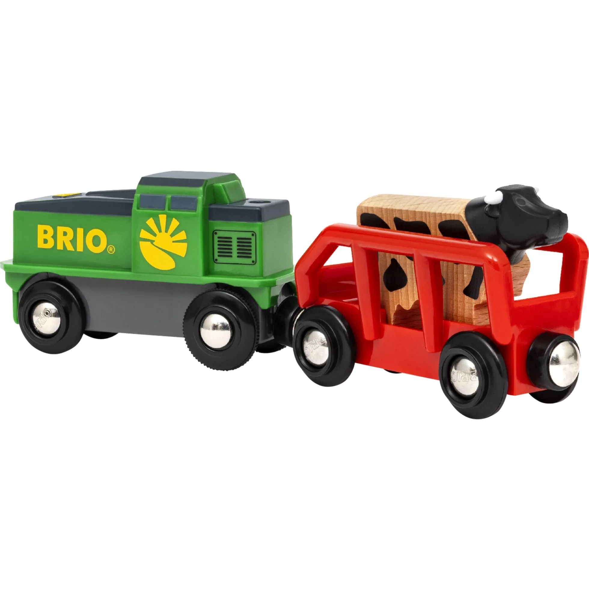 BRIO Tog - Farm Battery Train - BRIO-tog sæt- 36018