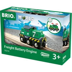 BRIO Tog - Fragtlokomotiv, batteridrevet - BRIO-tog sæt- 33214