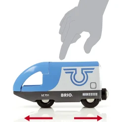 BRIO Tog - Passagertog, batteridrevet - BRIO-tog sæt- 33506