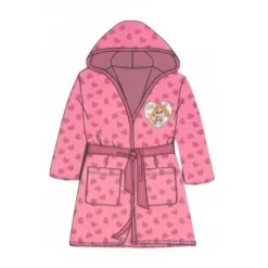 Børne badekåbe - Str. 7-8 år - Paw Patrol morgenkåbe til børn - Pink