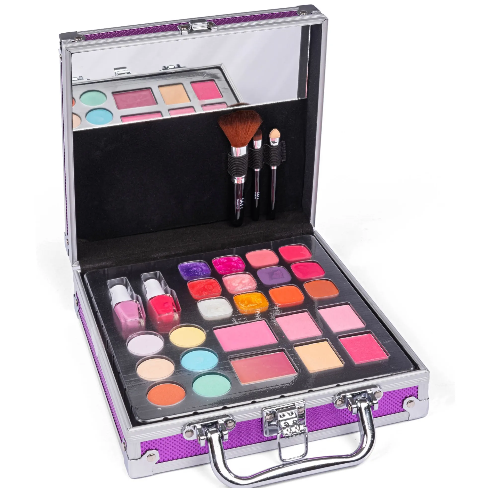 Børne make up - Luksus makeupkuffert - 21x21 cm