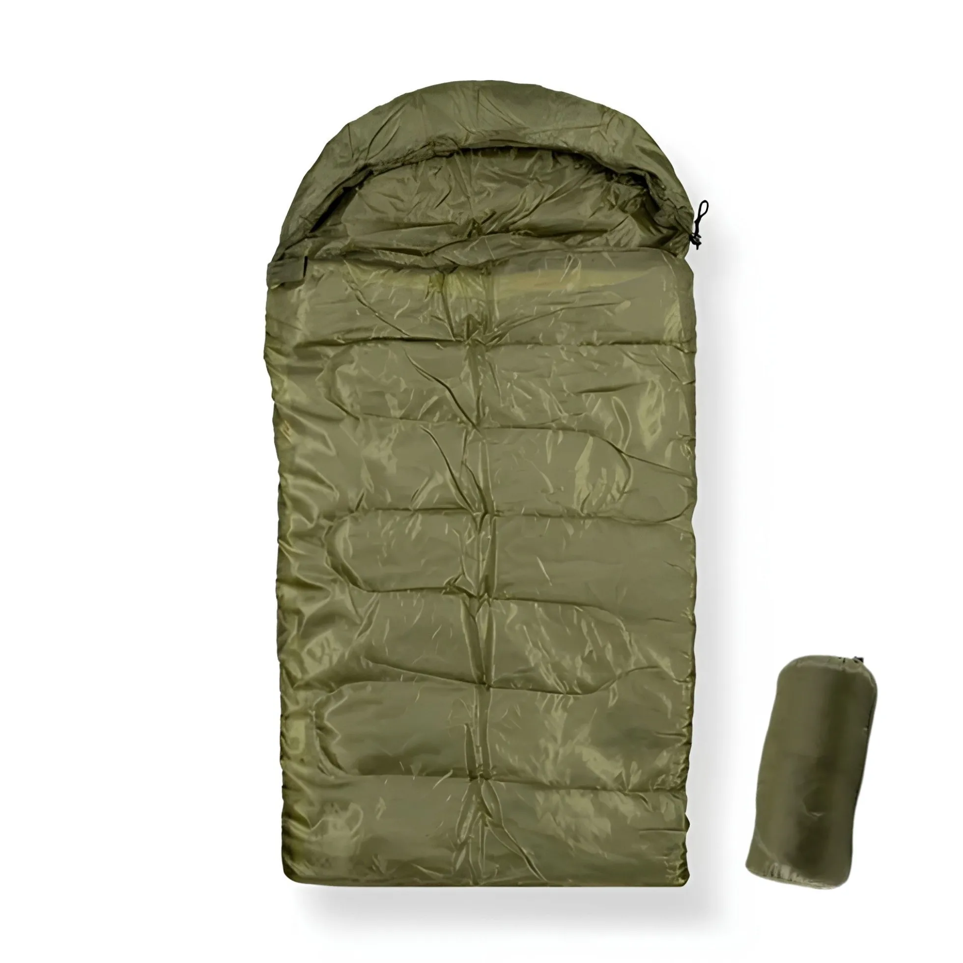 Børnesovepose 75x140 cm - Army grøn