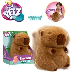 Club Petz Bim Bam Capybara interaktiv bamse - 16 cm