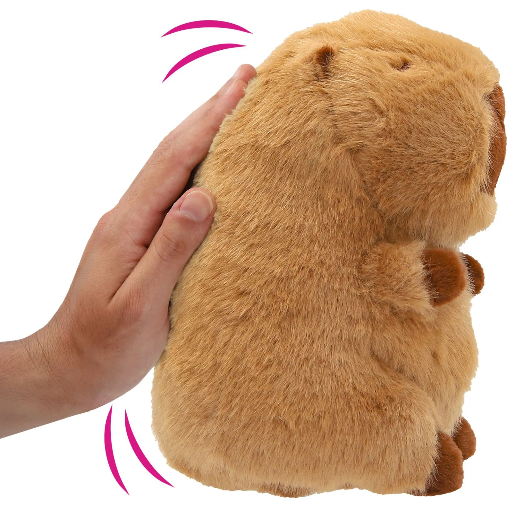 Club Petz Bim Bam Capybara interaktiv bamse - 16 cm