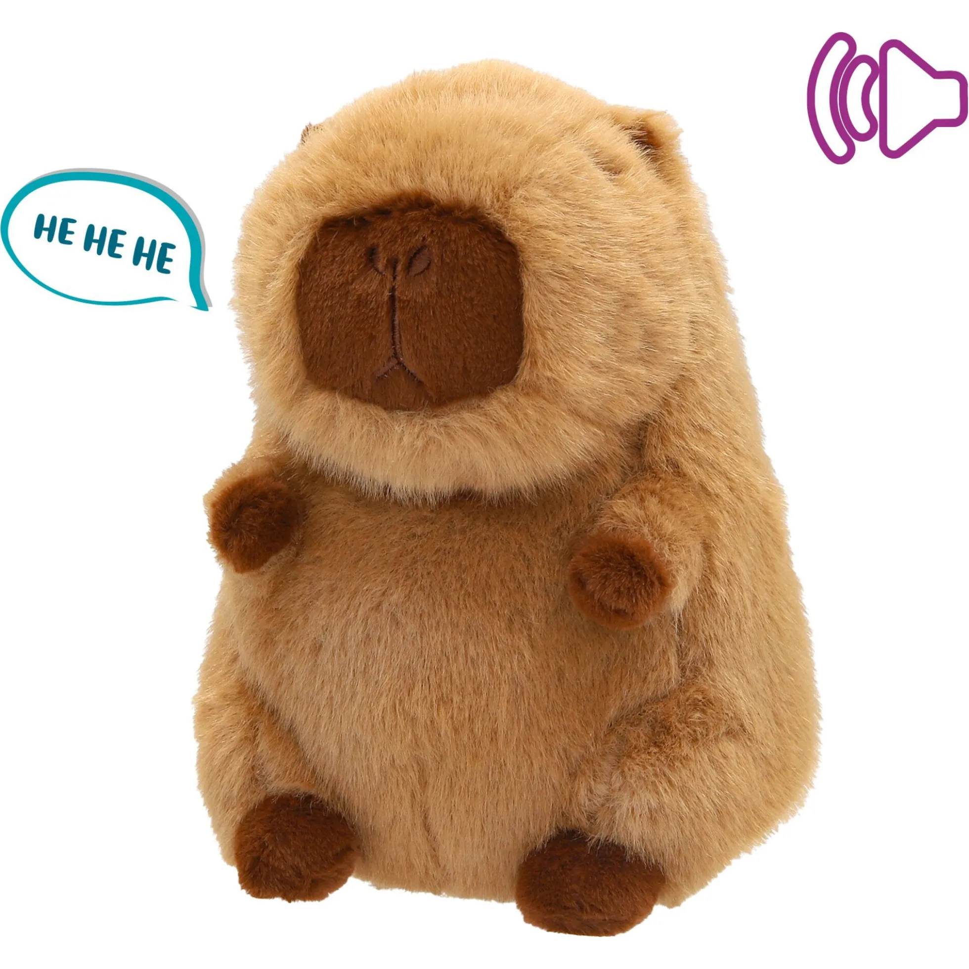 Club Petz Bim Bam Capybara interaktiv bamse - 16 cm