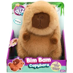 Club Petz Bim Bam Capybara interaktiv bamse - 16 cm