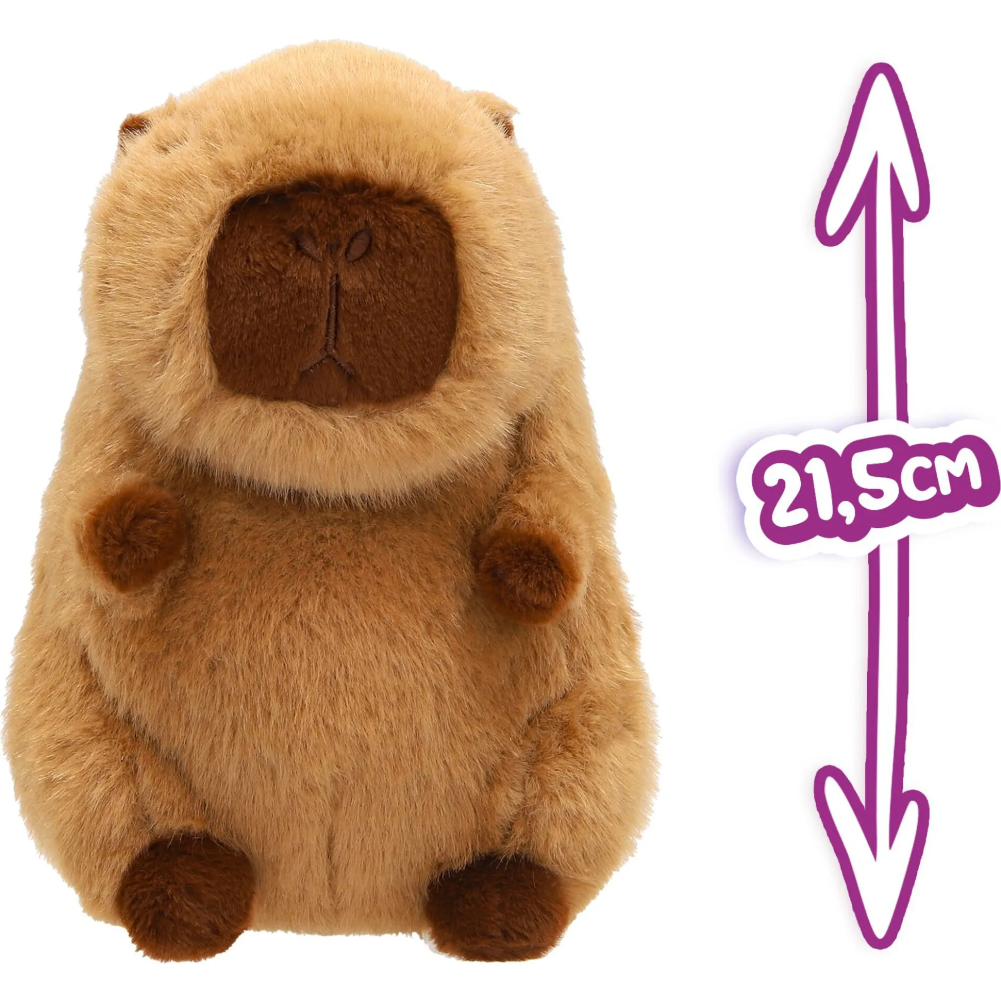Club Petz Bim Bam Capybara interaktiv bamse - 16 cm