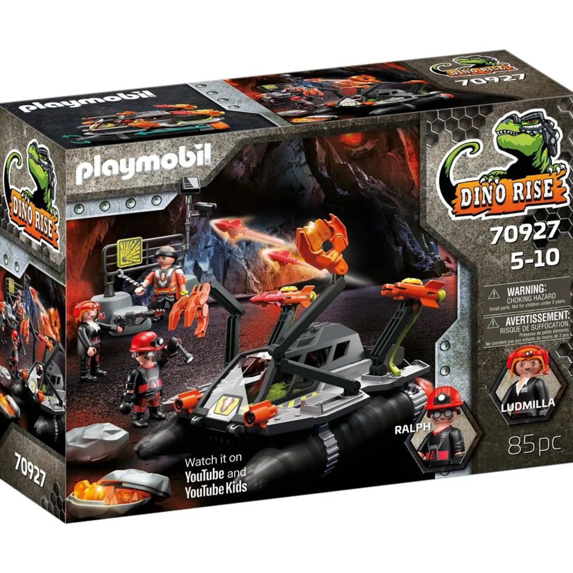 Comet Corp. Nedbrydningsbor - PL70927 - PLAYMOBIL Dinos