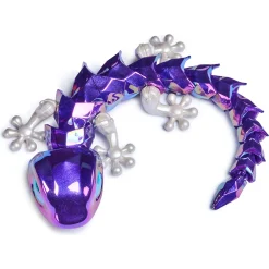 CrystaLynx gekko i krystalæg assorteret - 22,8 cm