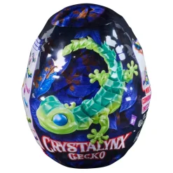 CrystaLynx gekko i krystalæg assorteret - 22,8 cm