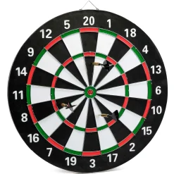 Dartspil med 6 pile - 43 cm