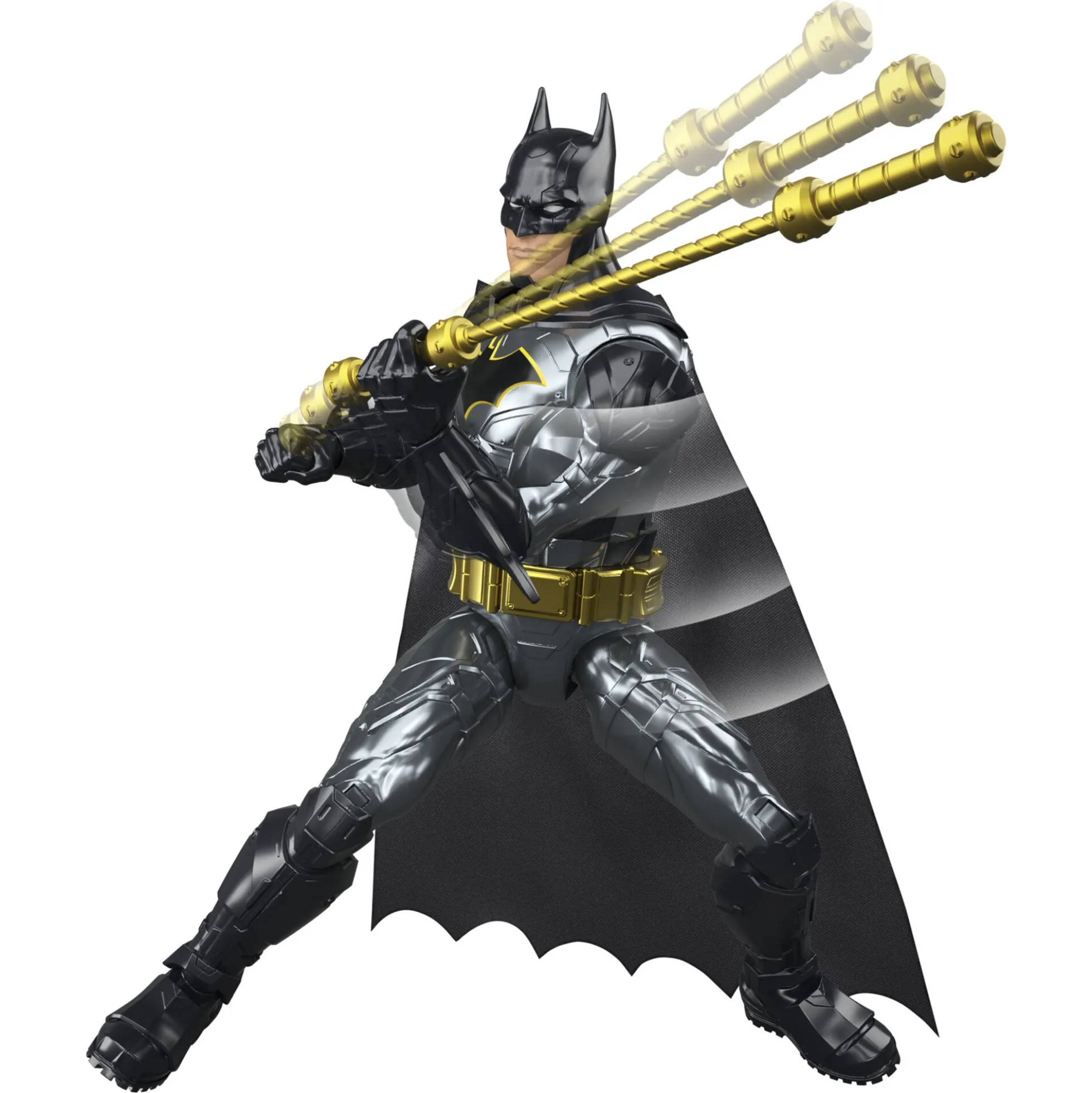 DC Universe feature figur med 25 lydeffekter - Batman - 30 cm