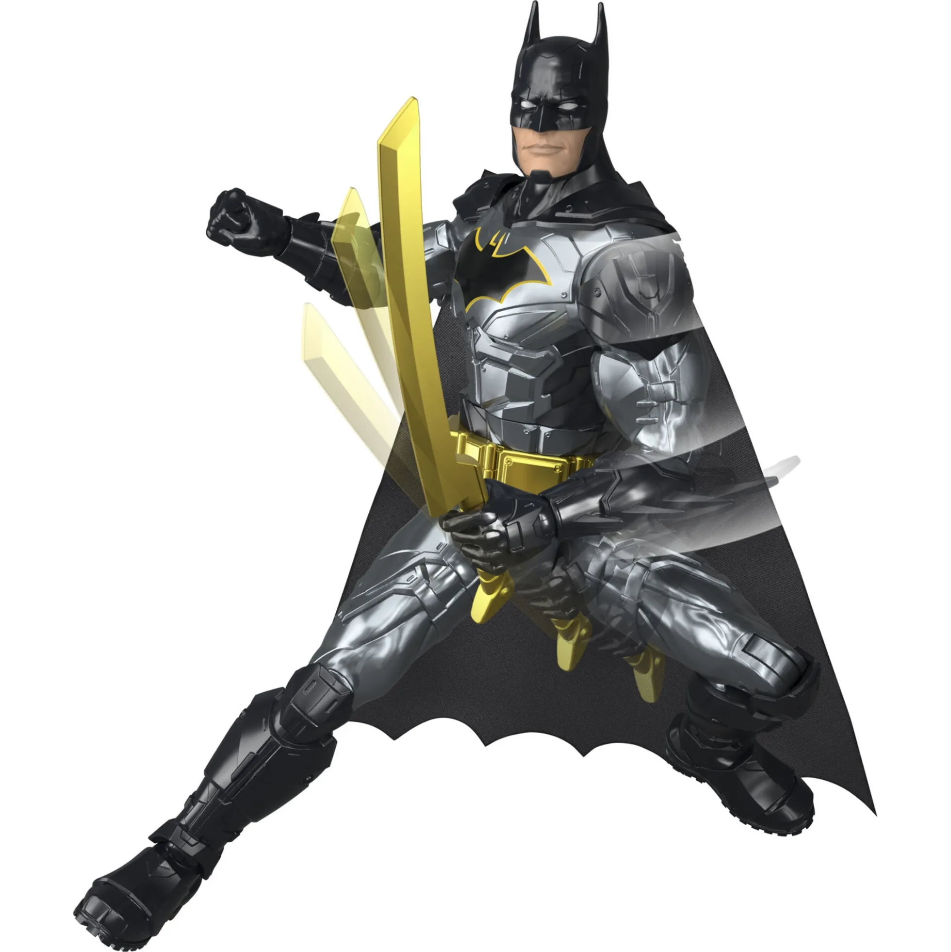 DC Universe feature figur med 25 lydeffekter - Batman - 30 cm