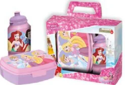 Disney prinsesse madkassesæt - Madkasse og drikkedunk til børn