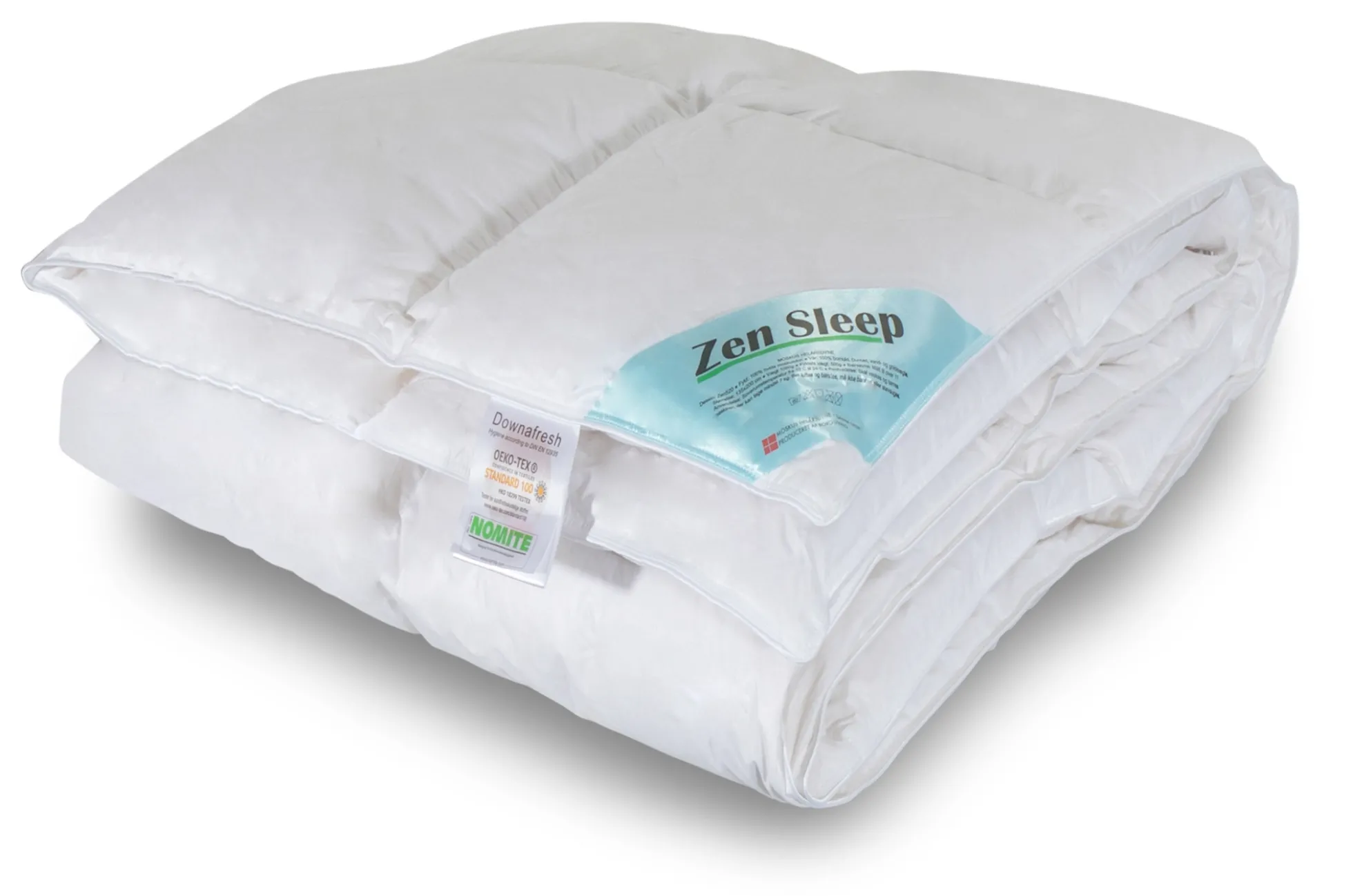 Dobbeltdyne - Helårsdyne - 200x200 cm - 100% moskusdun - Zen Sleep dyne