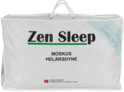 Dobbeltdyne - Moskus helårsdyne - 200x220 cm - Zen Sleep dobbelt dyne