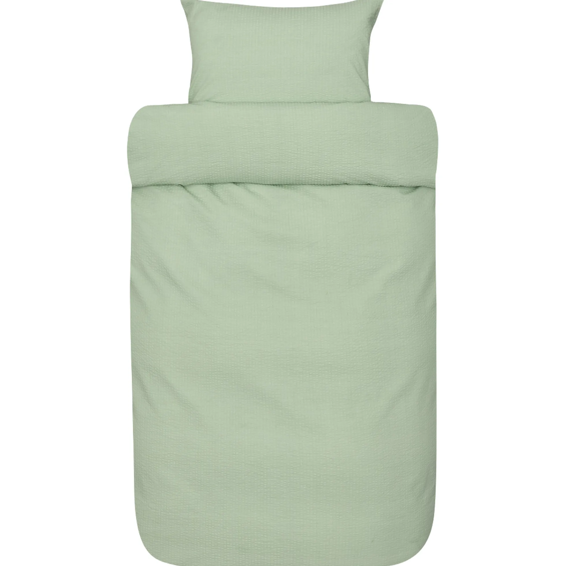 Dobbelt sengetøj 200x220 cm - Bæk og bølge - Høie Of Scandinavia - Sol Sage Green