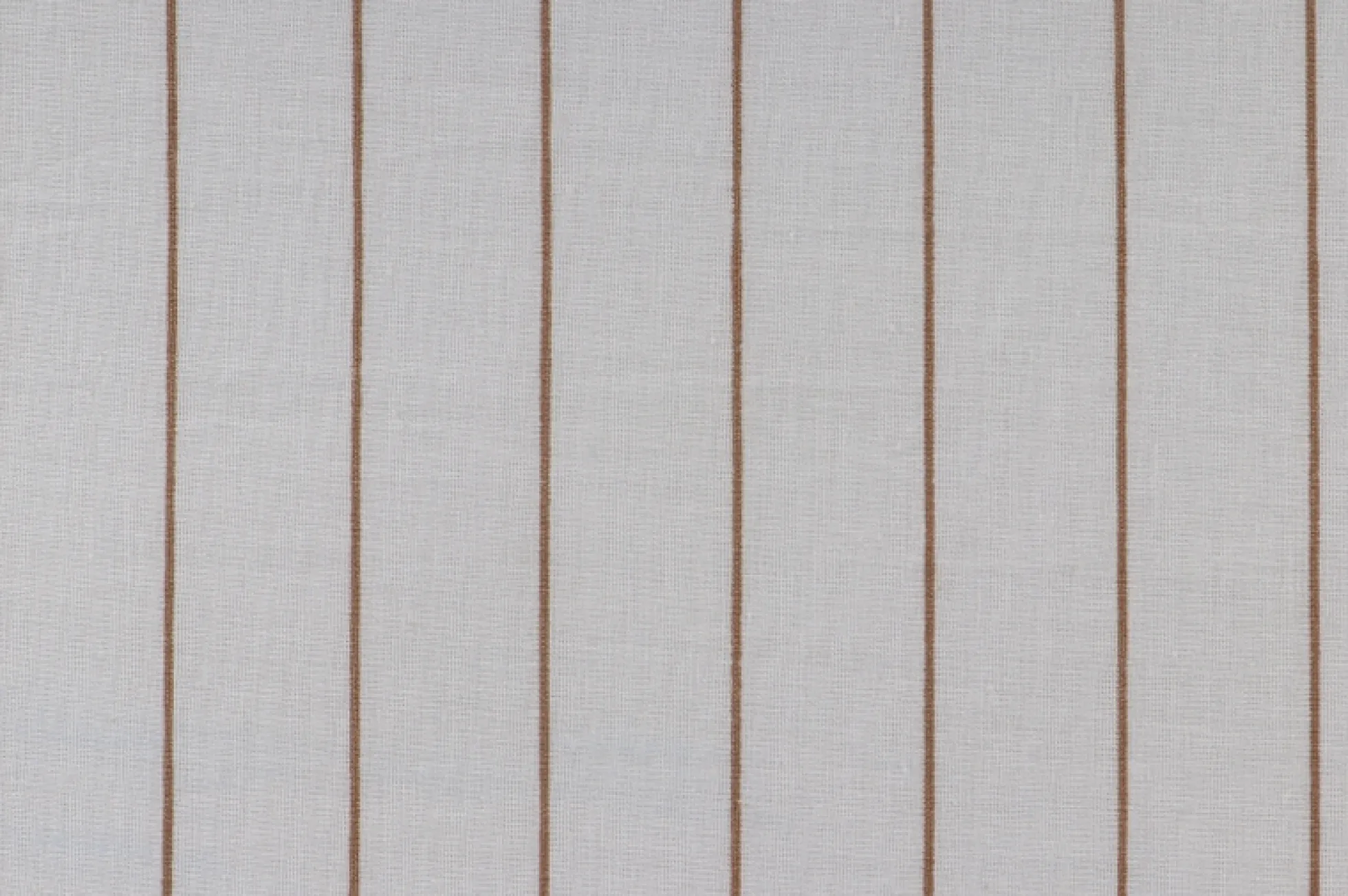 Dobbelt sengetøj 240x220 cm - 100% bomuld - Blå med brune striber