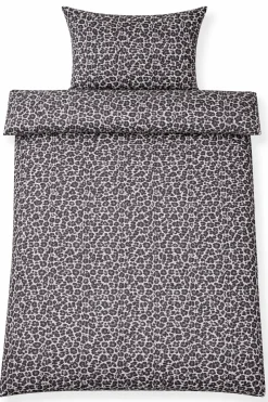 Dobbelt sengetøj 240x220 cm - 100% Bomuld - Leopard print