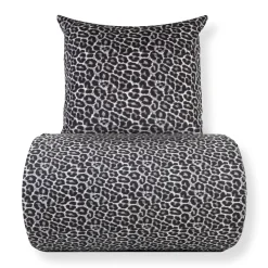 Dobbelt sengetøj 200x200 cm - 100% Bomuld - Leopard print