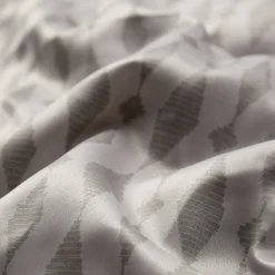 Dobbelt sengetøj 200x220 cm - Satin - Sandfarvet mønster design