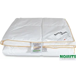Dobbelt sommerdyne - 240x220 cm - Med 100% gåsedun - Borg Living let King Size sommerdyne