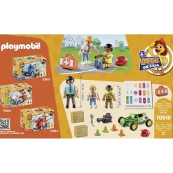 D*O*C* - Ambulanceaktion. Hjælp racerkøreren! - PL70919 - PLAYMOBIL Duck On Call