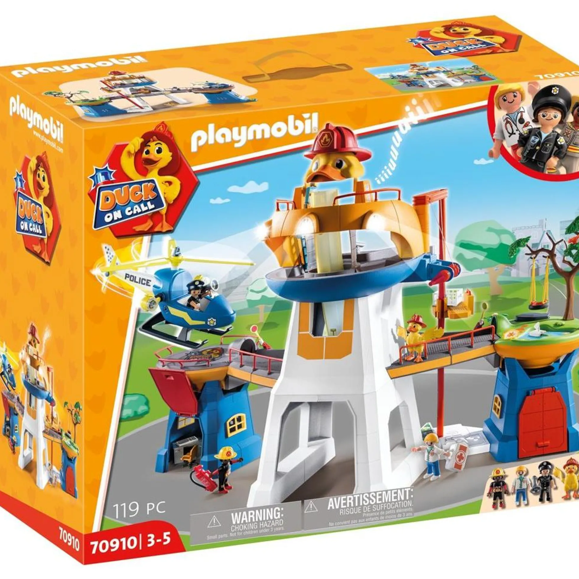 D*O*C* - Hovedkvarter - PL70910 - PLAYMOBIL Duck On Call