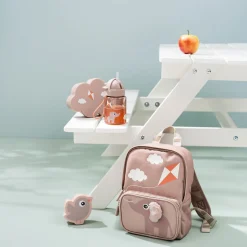 Done By Deer sæt - Madkasse, snackboks og drikkedunk - Playground - Pudder