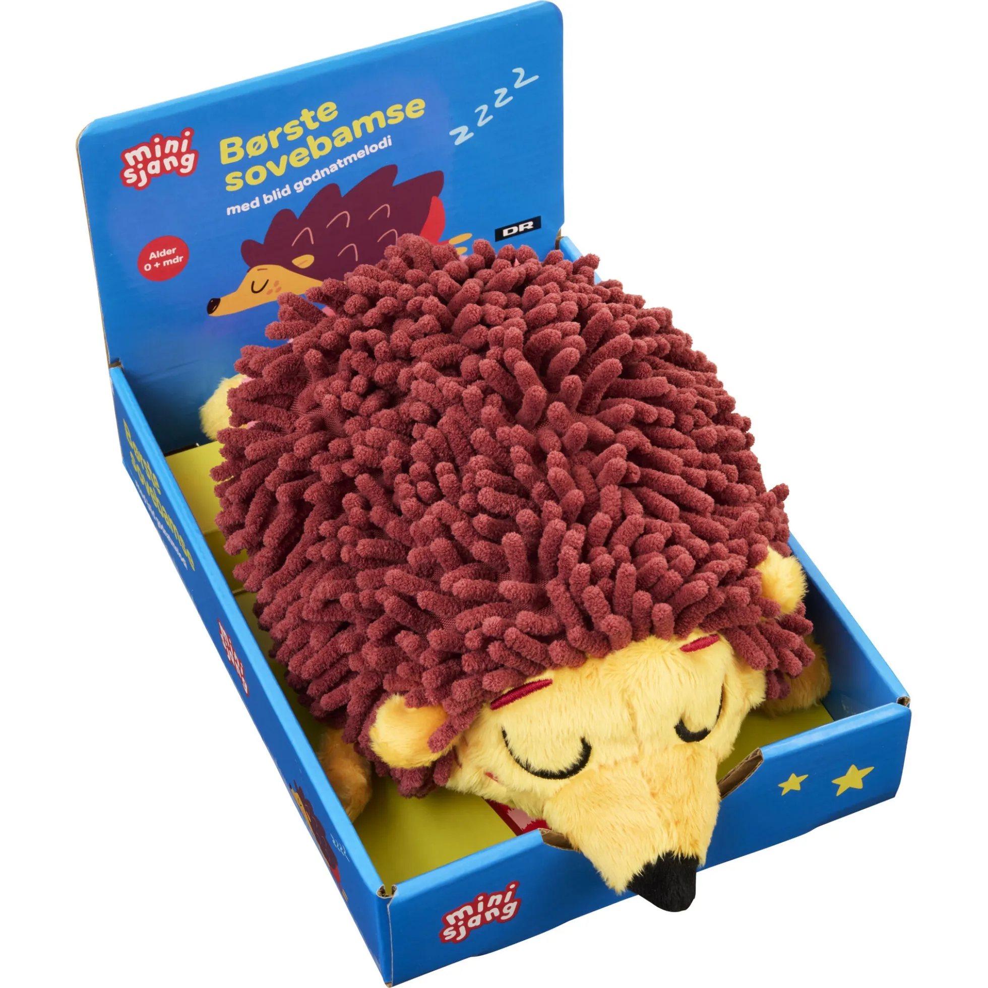 DR Børste sovebamse med musik og vuggeviser - 27 cm