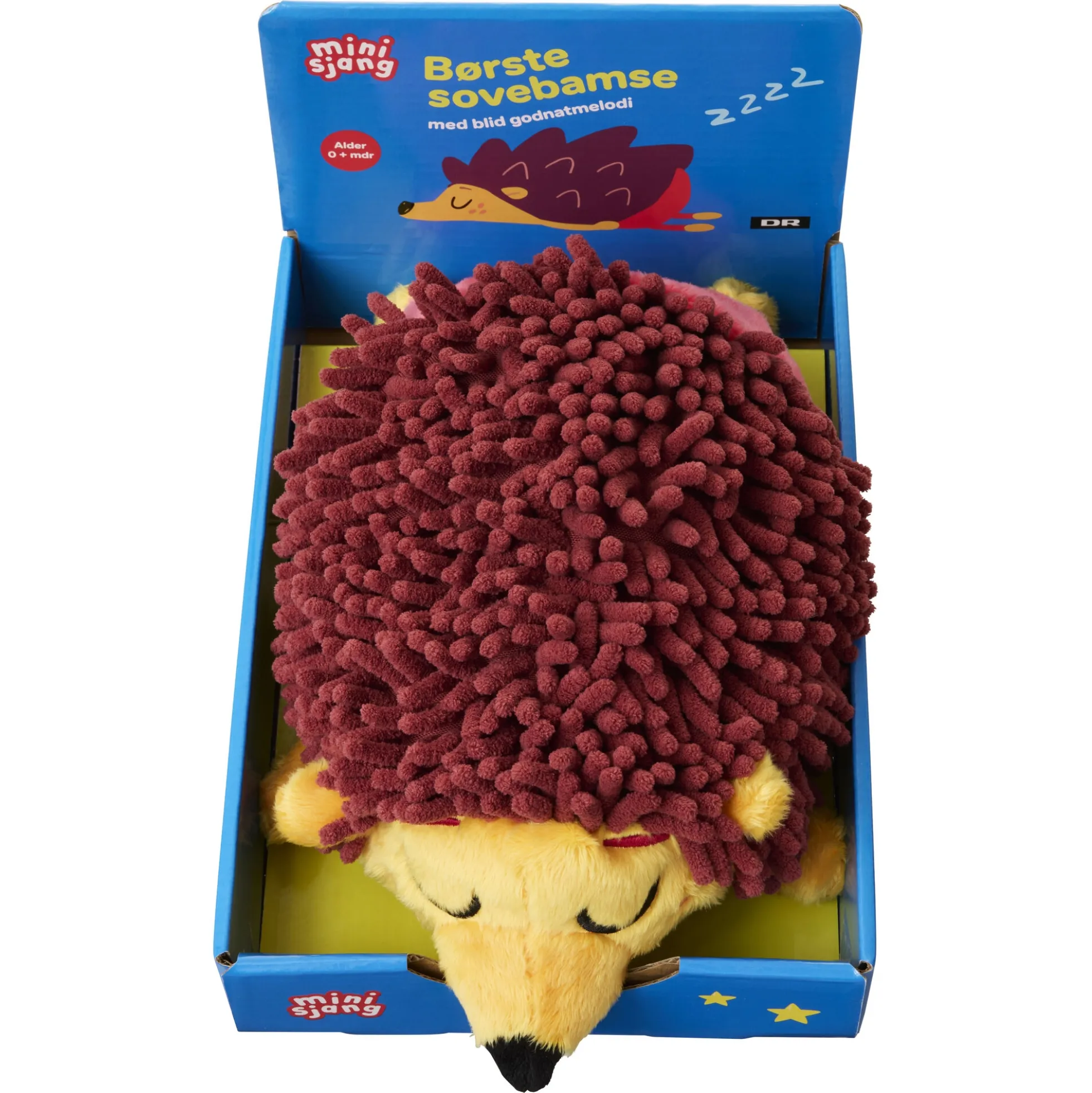 DR Børste sovebamse med musik og vuggeviser - 27 cm