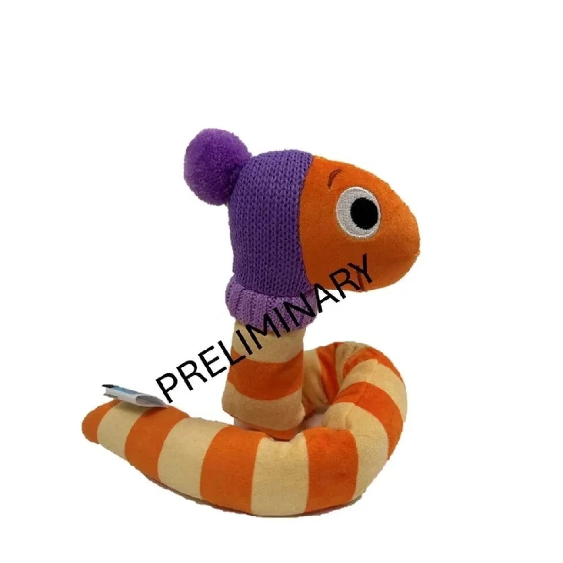 DR Orm vikle bamse 45 cm - Kendt fra Minisjang