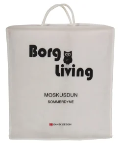 Dyne pude sæt - Moskusdun sommerdyne - Sommerdyne 200x200 cm + 2 puder på 60x63 cm - Borg Living