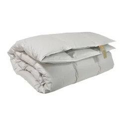 Edderdunsdyne - Varm helårsdyne med 100% edderdun og kashmir vår - 140x220 cm - Eksklusiv Dansk produceret dyne