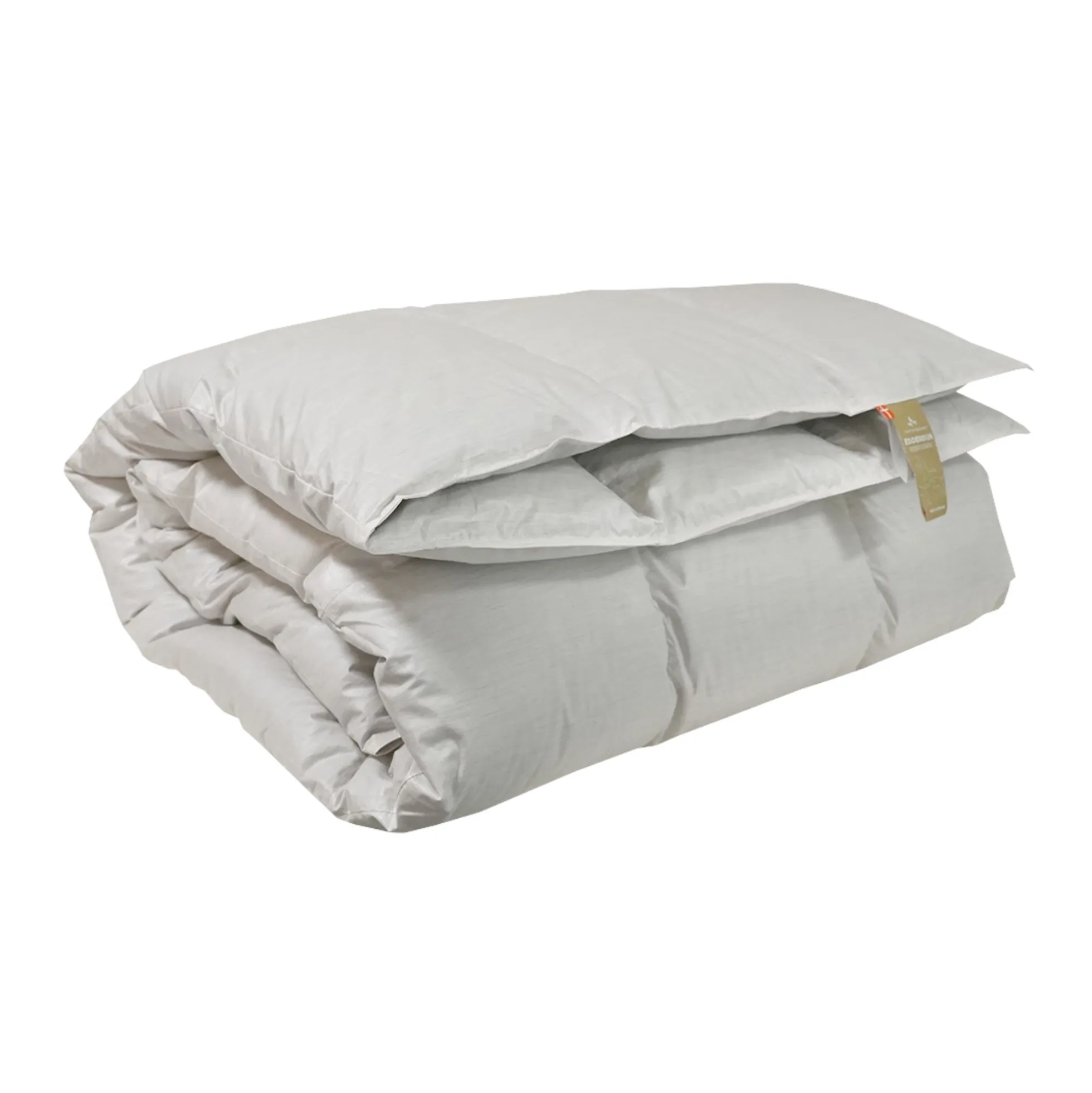 Edderdunsdyne - Varm helårsdyne med 100% edderdun og kashmir vår - 140x220 cm - Eksklusiv Dansk produceret dyne