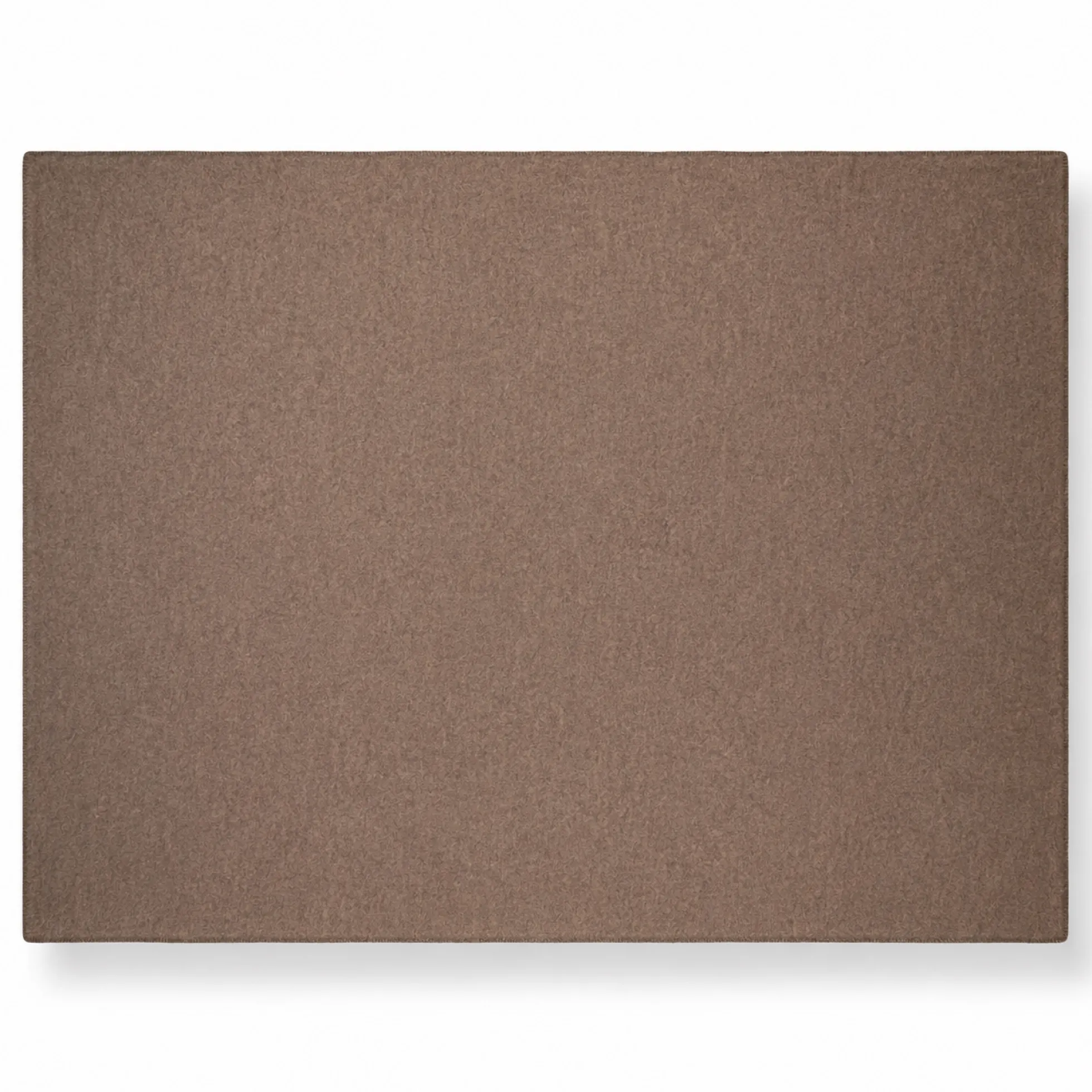 Eksklusiv uldplaid - 100% Uld - 140x200 cm - Ekstra kraftig kvalitet - Oslo Natur