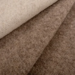 Eksklusiv uldplaid - 100% Uld - 140x200 cm - Ekstra kraftig kvalitet - Oslo Natur
