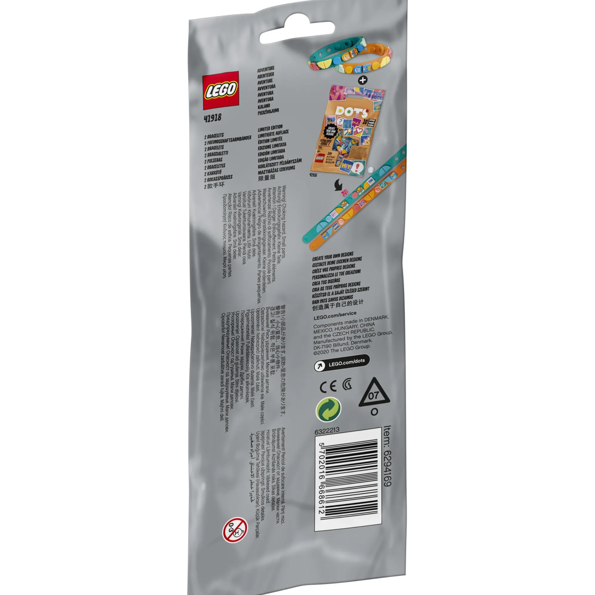Eventyr-armbånd - 41918 - LEGO DOTs