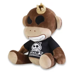 First Grade Monkey bamse - Squish Heads - 60 cm