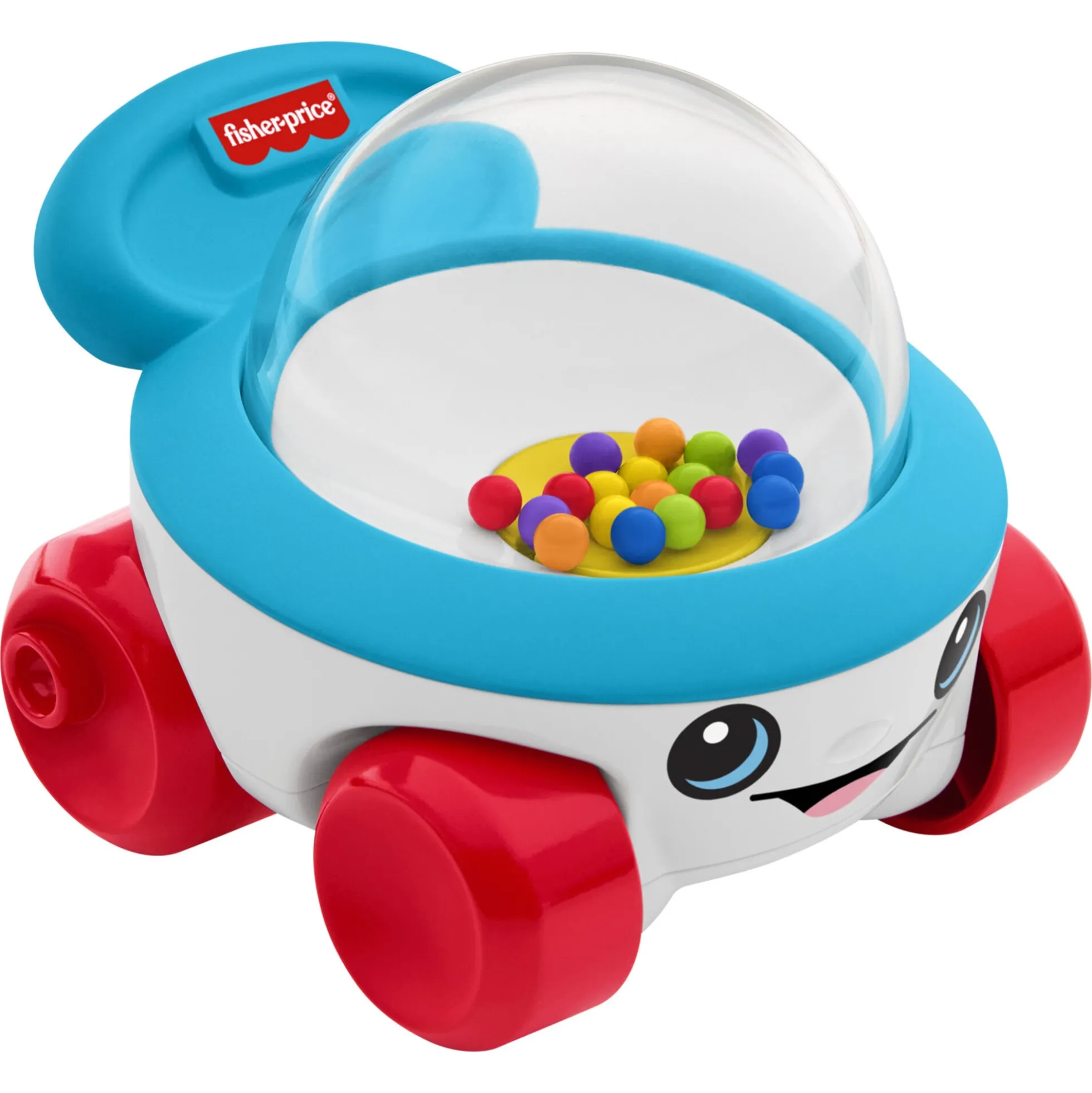 Fisher-Price Corn Popper skubbelegetøj med poppebolde - fra 6 mdr