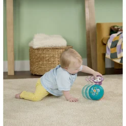 Fisher-Price Crawl & Go rullende lilla abe med musik